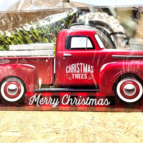 Red Truck with tree - Picture 5 of 9